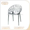 Chaise créative en plastique creux simple mode bon marché